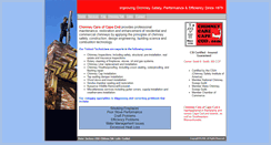 Desktop Screenshot of chimneycarecapecod.com
